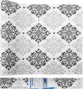 RAY STAR Modern Elegant Grip Shelf Liner Non Adhesive, Strong Grip Bottom, Easy Clean Kitchen Drawer, Cabinet, Cupboard Dresser Protector Cover, Non Slip Rubber Mat