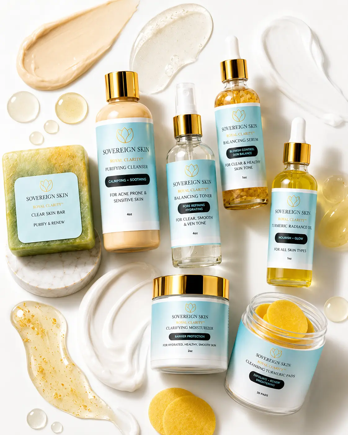 The Clear Skin System – 7-Piece Skincare Set