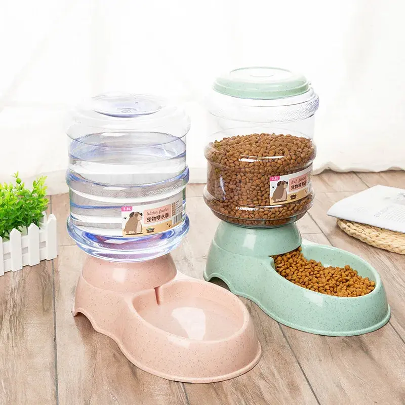 Pet Feeding Station – Bowl with Automatic Water Dispenser