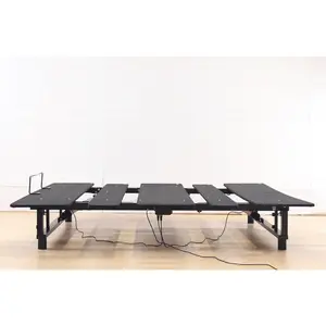 queen sized bunk beds Adjustable Bed Base Frame Queen Bed Frame with Head and Foot Incline Wireless Remote Zero Gravity Quiet Motor Black Queen