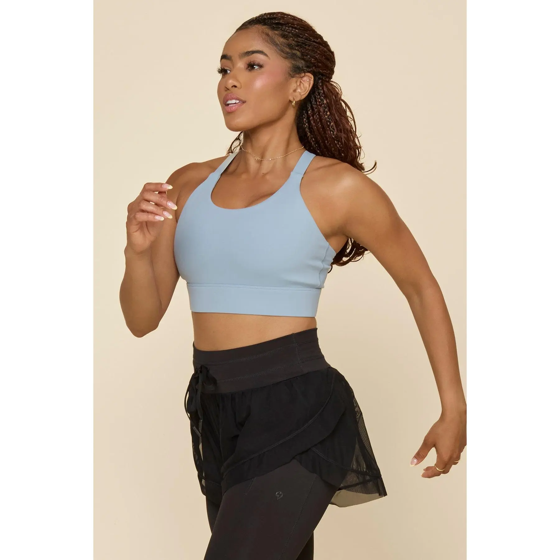 Cadence Short with Legging - Black