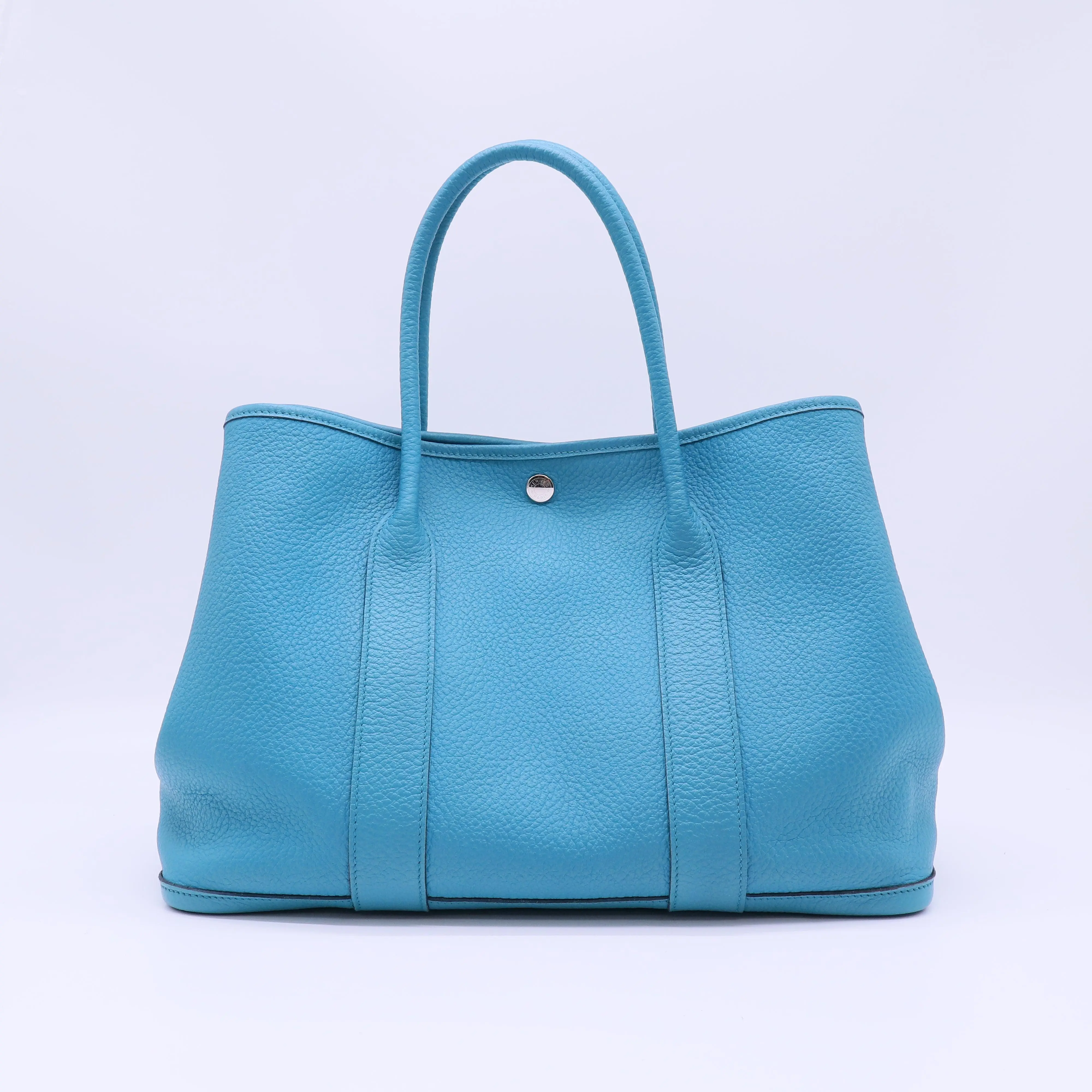 Pre-owned HERMÈS Leather Tote Bags Garden Party Tote 36 B22619