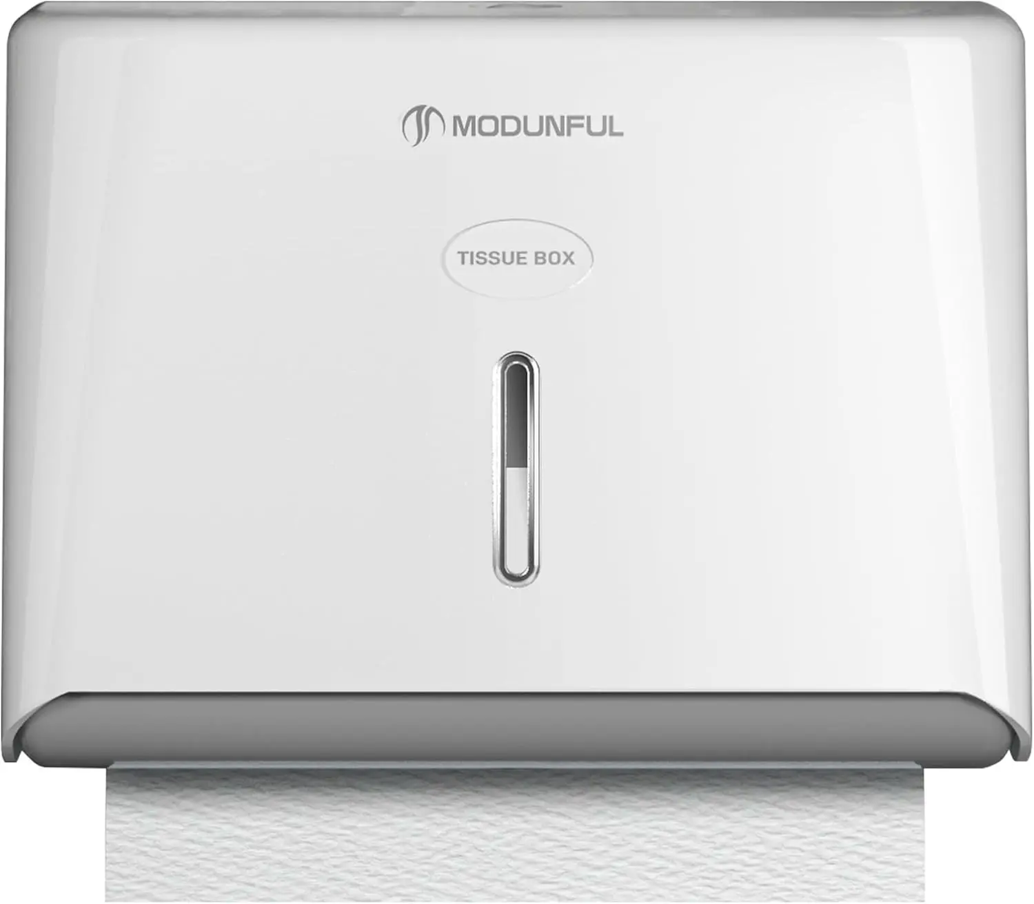 Wall-Mounted Paper Towel Dispenser: Built-in Sample Towel – ABS Wall Box, Black Pearl Finish, Two Lock Options, No Drilling Installation for Apartments & Small Spaces & RV