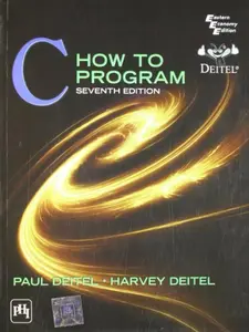 USED-C : HOW TO PROGRAME . 7/ED. by Paul Deitel Harvey Deitel (Paperback)