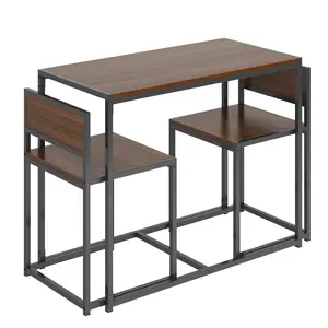 Nicole Selection Nesting Tables Set of 3, Modern Space Saving End Tables for Small Spaces, Multi-Functional Side Table & Coffee Table, Easy to Move, Sturdy Frame