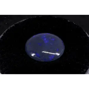 Lightning Ridge Black Opal With Purple Flash Cabochon 2.1ct.