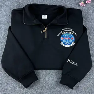 Resident Evil Inspired Embroidered Quarter Zip, BSAA Sweatshirt, Raccoon City Police Department Shirt, Gamer Gift, Gifts for Friends