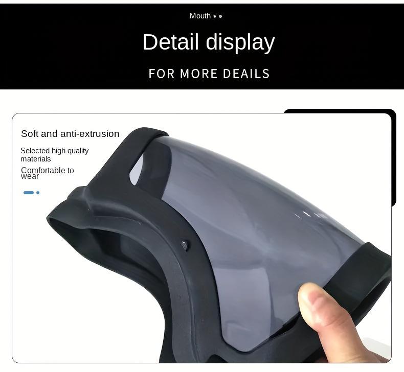 Adjustable Transparent Visor - Full-Face Protective Shield - Durable Plastic Safety Mask - Heat & Impact Resistant for Work, Kitchen, and Outdoor Use with Easy Drawstring Closure Adjustable Transparent Visor - Full-Face Protective Shield - Durable Plastic Safety Mask - Heat & Impact Resistant for Work, Kitchen, and Outdoor Use with Easy Drawstring Closure