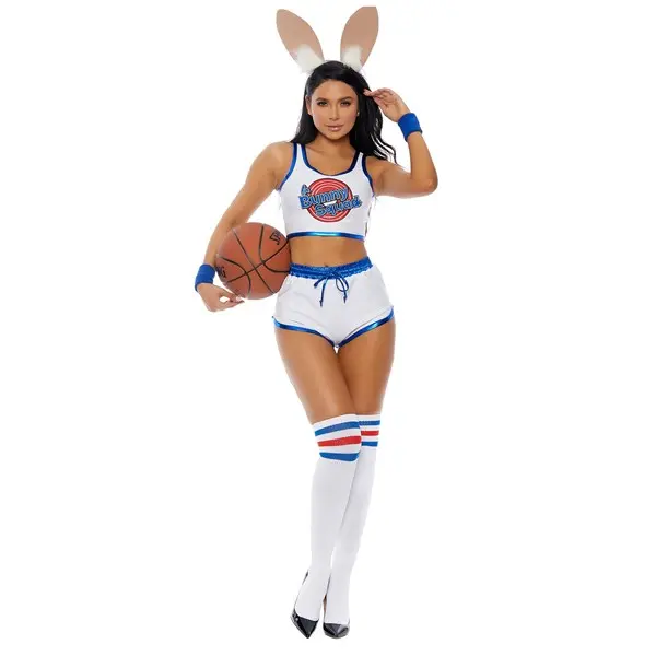 Women's Sexy Bunny Squad Costume