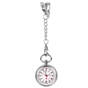 OIDEA Easy Read Nurse Fob Watch with Clear Dial for Healthcare Work
