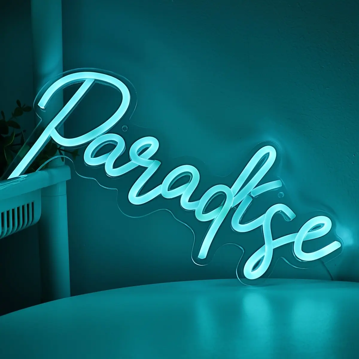 Handmade Glowing Neon Sign, Wall-Mountable LED Plug-In Decor, Home Bar Bedroom Cafe Party Office Decoration, 5v USB Adjustable Switch
