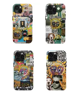 Sublime Graffiti Art Phone Case, Inspired by 90s Ska Punk Culture, iPhone & Samsung Compatible, 90s Band Fan, Gift for men and women