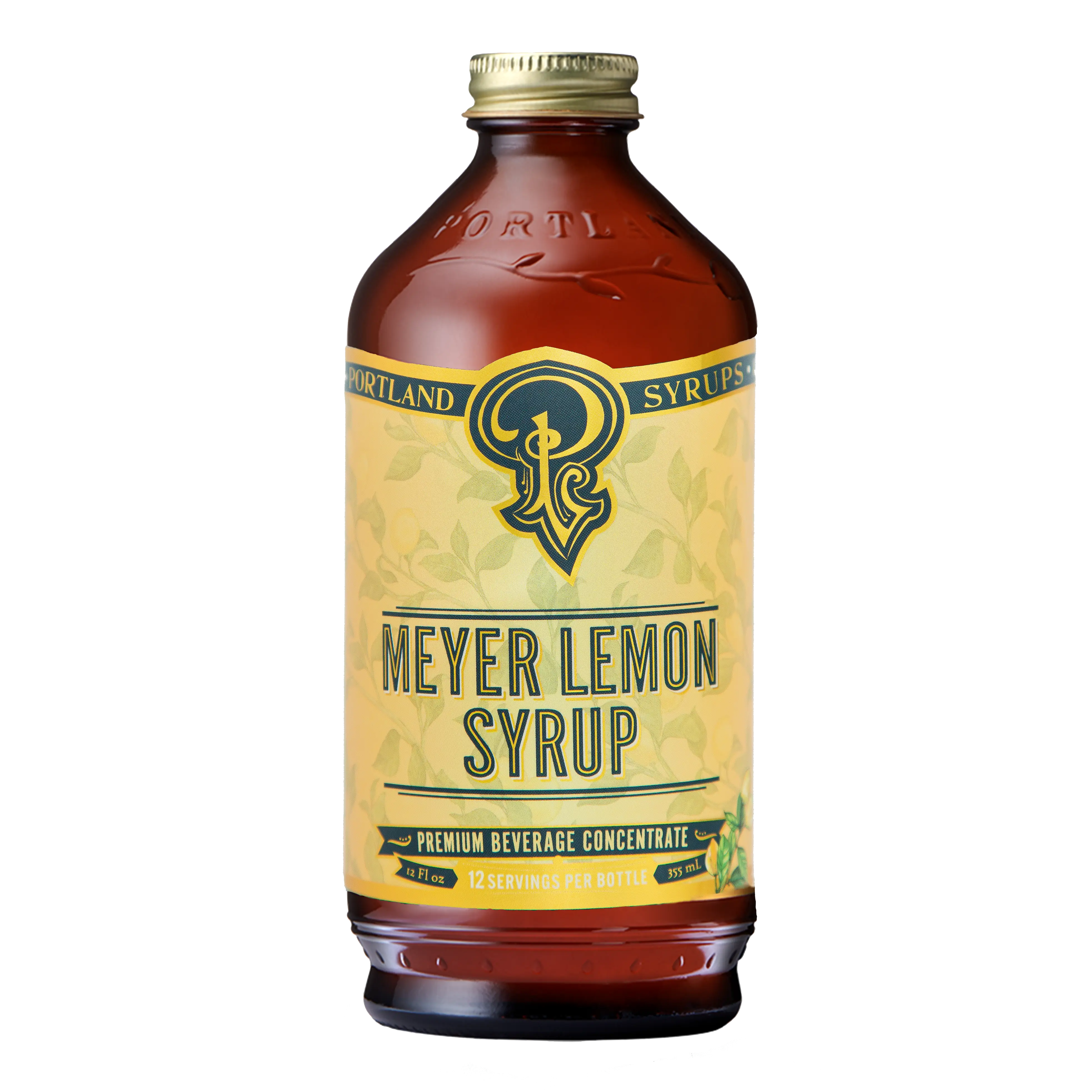 Meyer Lemon Syrup 12oz Case of 6