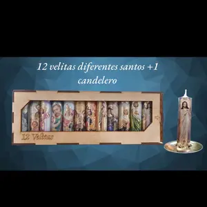 12 Candle Mini Set for Home Decor and Festive Ornaments Decoration