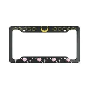 Sailor Moon License Plate Frame: Anime Car Accessory.