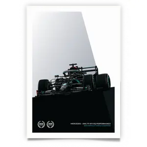 Lewis Hamilton Mercedes AMG-F1 Petronas W11 Poster