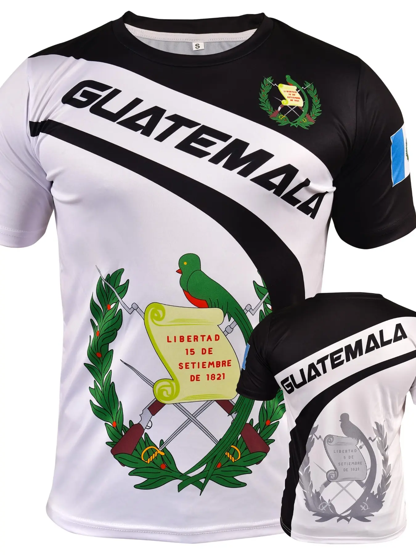 Guatemala Team Jersey Group Ball Shirt, Stadium Training Sports T-Shirt, Unisex Casual Slim Fit Short Sleeve Tee, All Seasons Wear, Athletic Activewear, Sporty Jersey, Athletic Tops, Sportswear Top