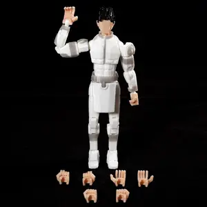 3D Printed Invincible Long Hair Mark Toys Action Figures Anime Model Lucky Dummy 13 Superheroes Multi-Jointed Toy Ornaments Gift