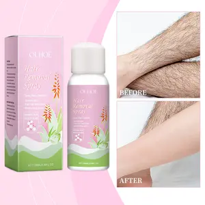 OUHOE Gentle Hair Removal Mousse Spray - Softens leg and armpit hair, leaves the entire body with smooth skin, and cleanses the skin with a mousse-like formula.