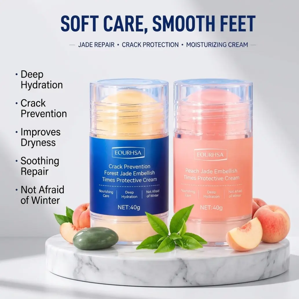 [Buy 1 Get 1] Hydrating Moisturizing Footbalm Fix Moisturizer, Deep Nourishing Moisture Treatment for Dry Cracked Feet, Hydrate Intensive Cream That Softens Heels and Removes Dead Skin, Smooth campingessentials
