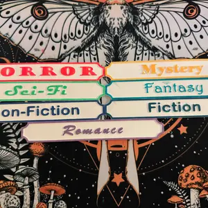Full Set of Genre Shelf Labels