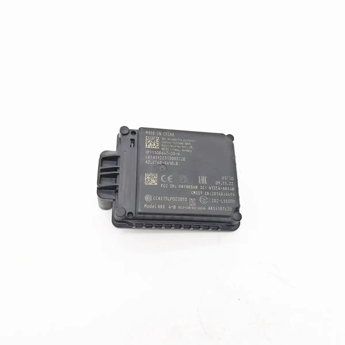 Front Radar Sensors for 2017-2021 Tesla Model 3, Y, X, S - 1108647-00-D, 110864700D - Collision Aid, Plug-and-Play Auto Safety Connected Auto Parts
