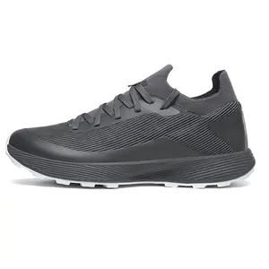 Outdoor Men's Cross-Country Running Shoes Ultra-Light Ventilated Mesh Hiking Climbing Non-Slip Casual Shoes