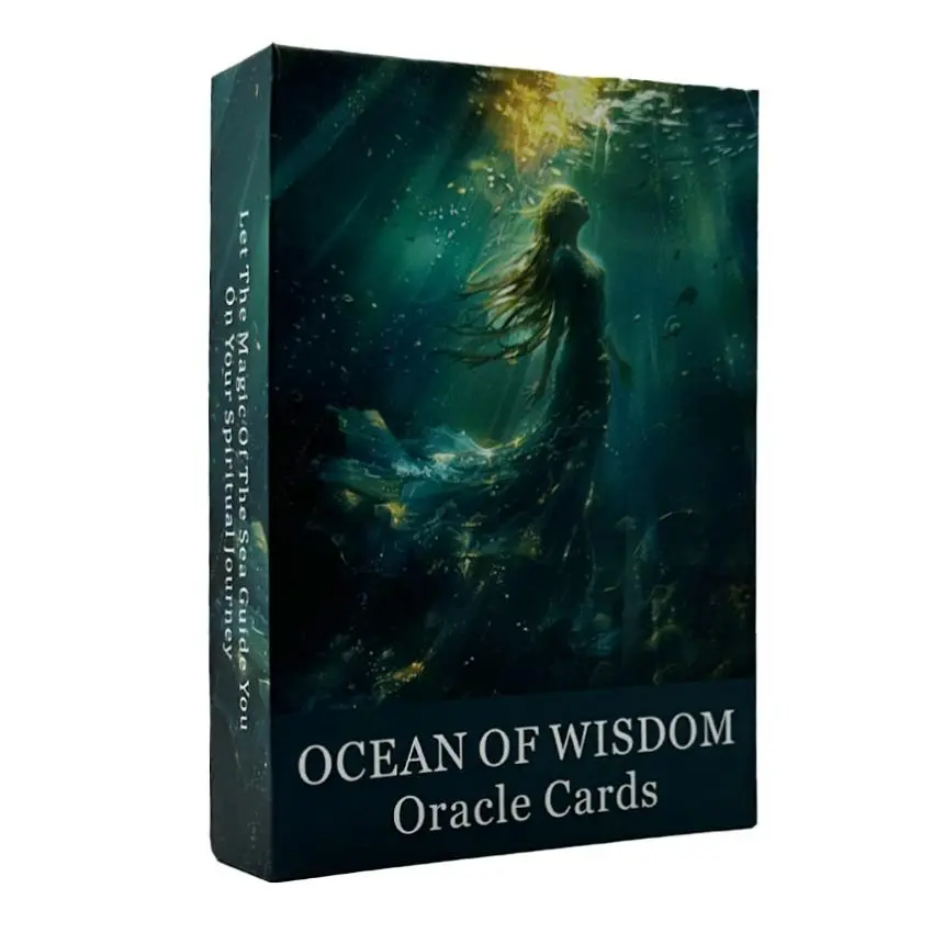 Ocean Of Wisdom Oracle Cards - Mysterious Sea Tarot Deck - TikTok Shop