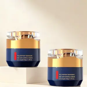 Peptide & Polypeptide Firming Face Cream – Hydrating, Anti-Wrinkle and Smoothing Face Moisturizer for Women & Men, Day & Night Skin Care, 1.76 oz – Holiday Gift