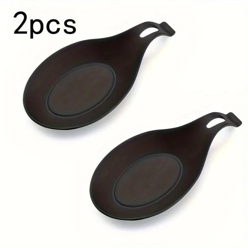 2pcs heat-resistant spoon holders, chopstick trays, spatula storage ...