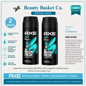 AXE Apollo Body Spray Deodorant 48H Freshness Sage & Cedarwood