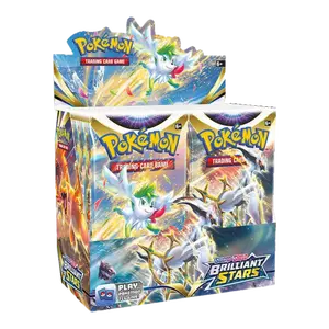 Pokemon English Brilliant Stars Booster Box CARDS LIVE OPENING