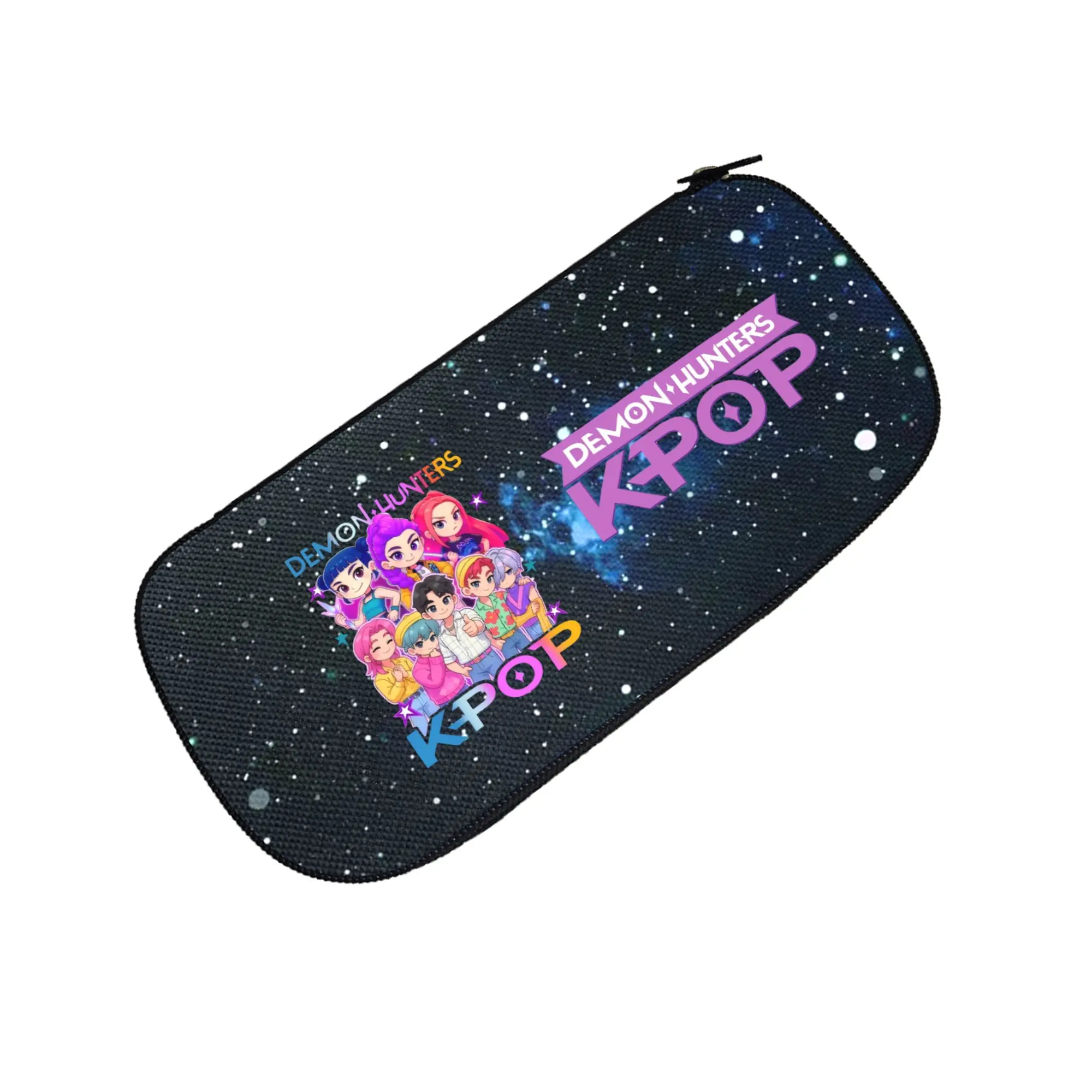 Anime Pop Music Pencil Case Zipper Pencil Pouch Y2K Big Capacity Pen Case for Girls Back to School Gift