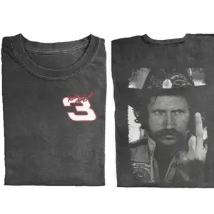 Dale Earnhardt Middle Finger Vintage Style Unisex T-shirt, Racing Middle Finger tshirt, Racing Fan SweatShirt, Nascar Tee , Car racing shirt, Lovers Racing, Unisex Sweatshirt, Vintage sweatshirt, Gift Birthday, Trending shirt, GIB