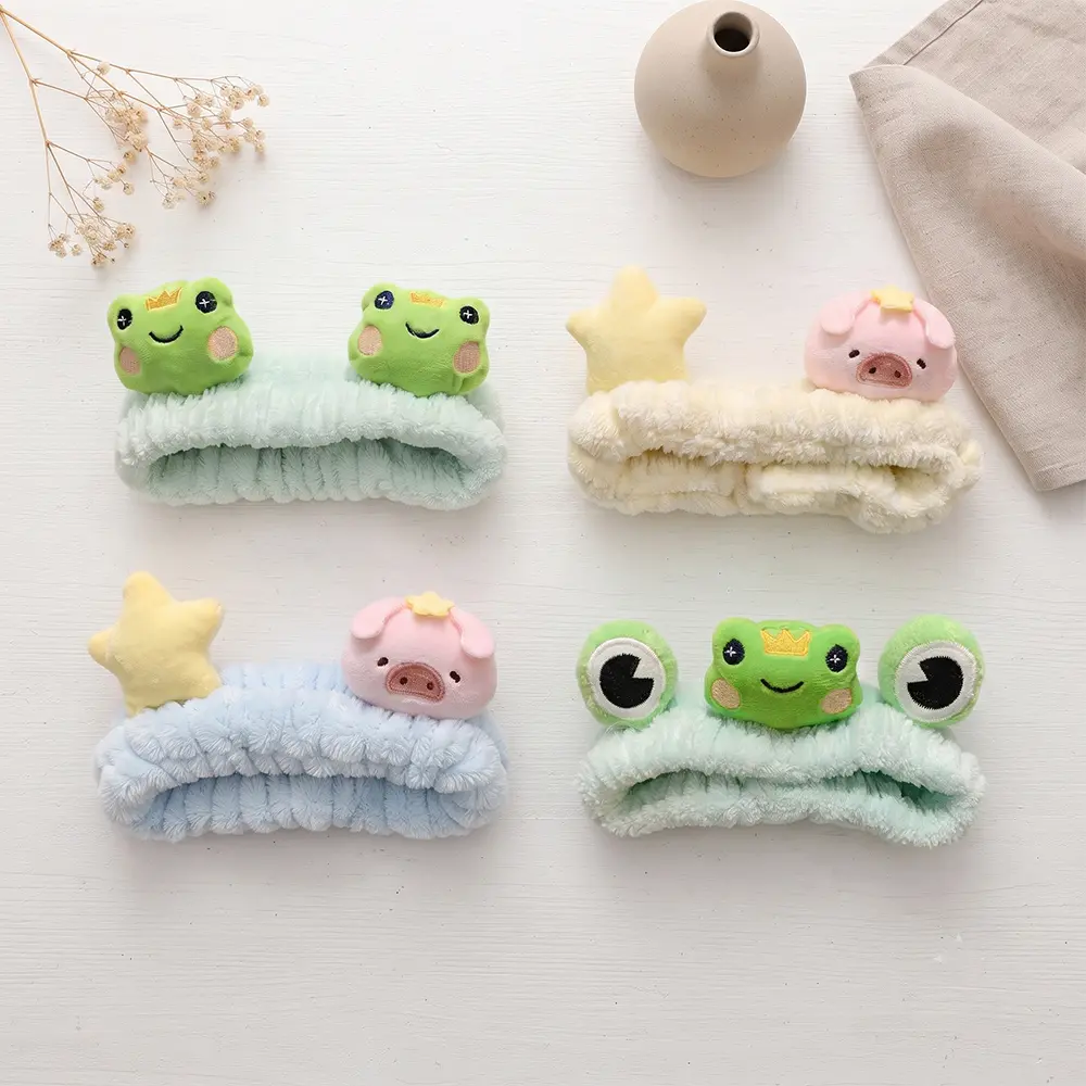 Cute Cartoon Plush Animal Headbands