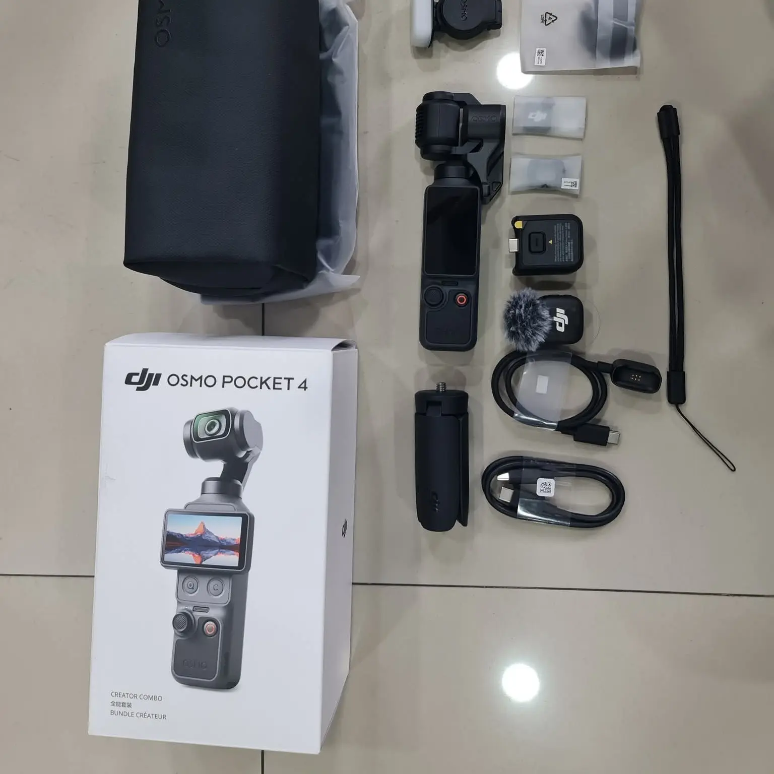Osmo Pocket 4 Creator Combo for Vlogging