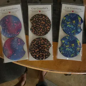 Sublimation car coasters for your car