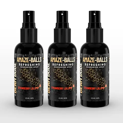 Amaze Balls Spray 3-Pack – Refreshing Deodorizing Spray for Men | Limited Edition Bundle