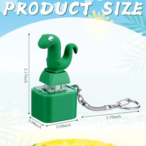 Frog Croaking Keychain, Lizard, Cat, Duck Realistic Sound Fidget – Rechargeable LED Light, Mechanical Keyboard Fidget Cute Axolotl Animal with Hand Wrist Strap Rope Durable ABS Build for Student &Adults Stress Relief