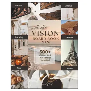 Aesthetic Vision Board Book