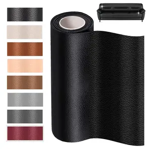 Multiple Color DIY Self-Adhesive Leather Repair Patch 3.9*118 inch for Furniture Sofas Car Seats Leather Refurbishment Girl Room Accessories