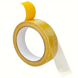 Double sided cloth tape, double-sided adhesive tape, ultra-thin double-sided tape, strong adhesive installation tape suitable for fixing carpets, pasting photos, walls