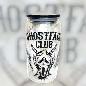 Ghostface Club Glass Cup