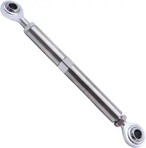 5 1/2" Adjustable Tensioning Rod Heim Joint Alternator Bracket Fit for SBC BBC 350 454 302 engine