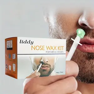 Professional Nose Wax Kit, Nose And Ear Quick And Easy Hair Removal Kit, Nose Wax Kit For Men And Women Body Care Comfort Cosmetic
