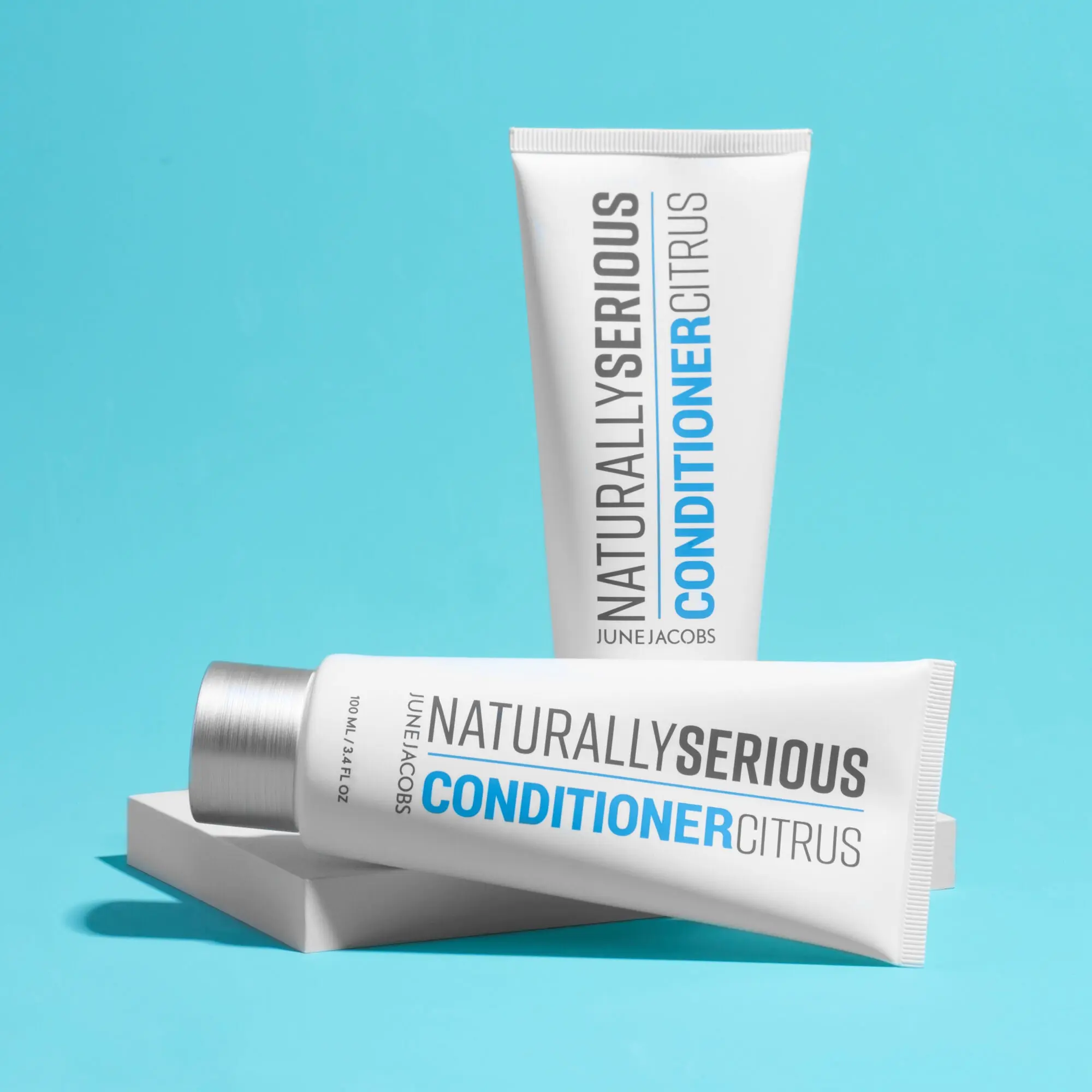 Naturally Serious Citrus Conditioner, Haircare, Apple Extract, Moisturizing, 100 ml, 3.4 fl oz