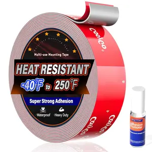 Double Sided Tape Heavy Duty, 15FT Outdoor Heat Resistant Automotive  Mounting Tape, 1.2In Width Super  Adhesion  Tape