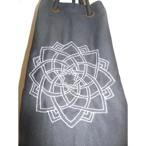 OMSutra  Kids Mandala Yoga  Mat Bag with Saree Lace