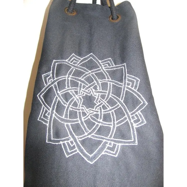 OMSutra  Kids Mandala Yoga  Mat Bag with Saree Lace