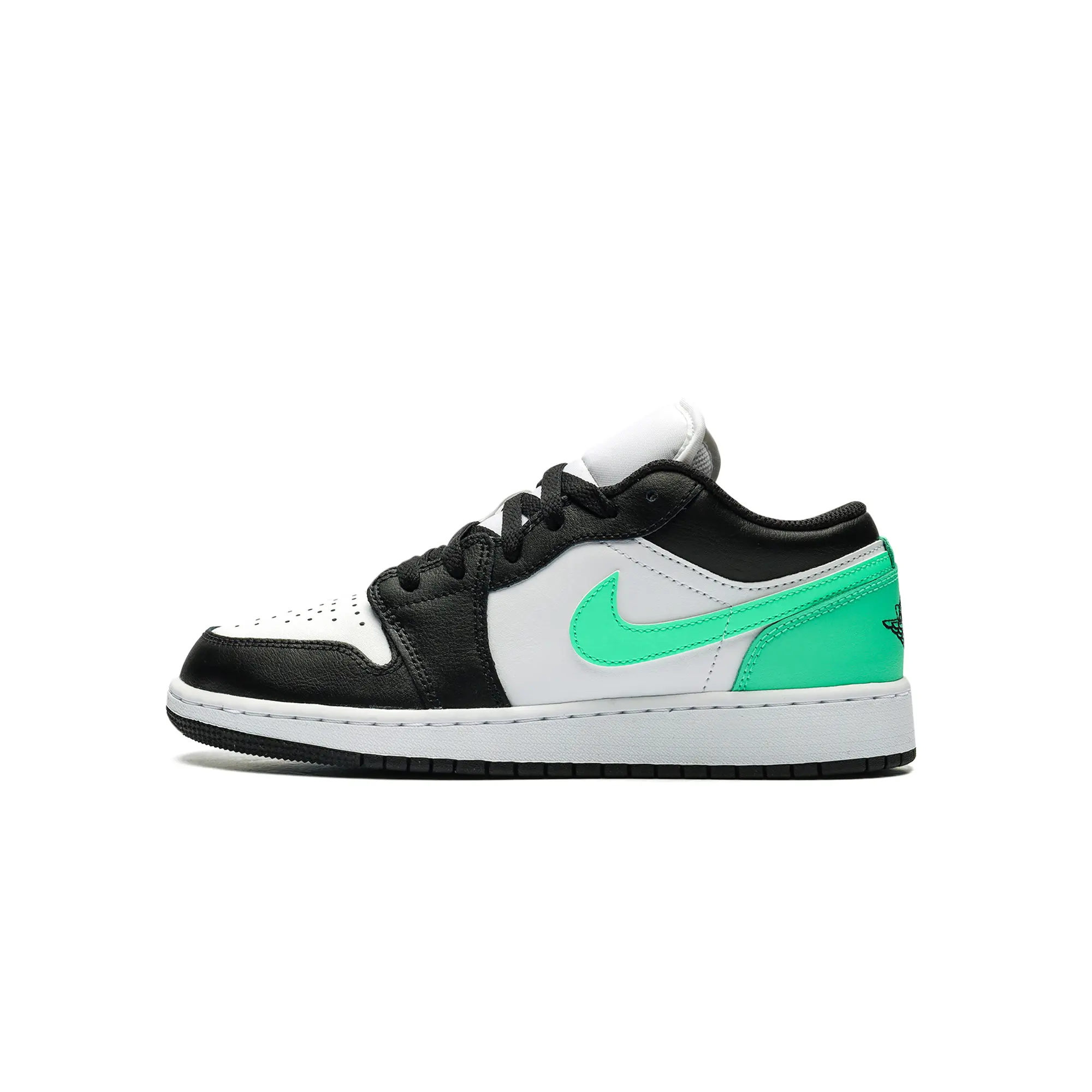 Air Jordan 1 Mid GS "GREEN GLOW" 553560 131